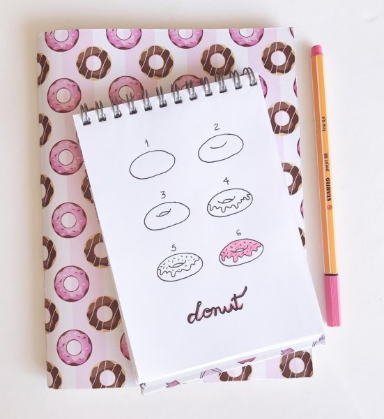 Легкий рисунок в ежедневник