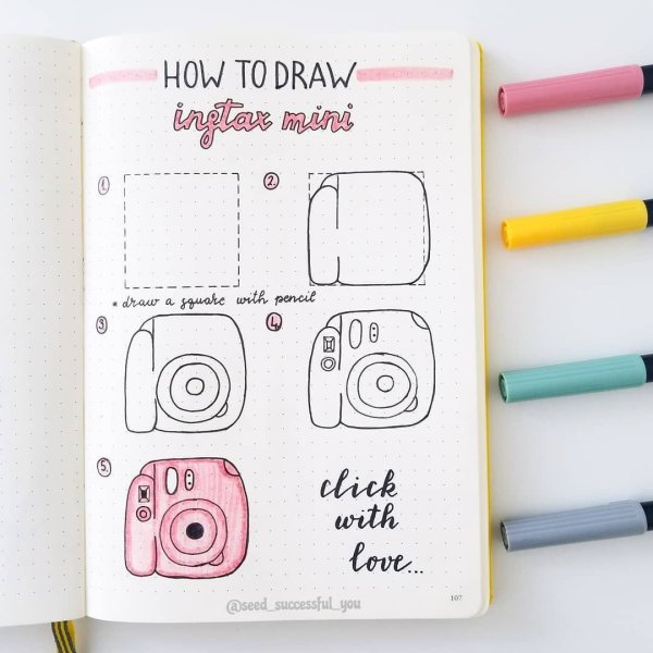 Красивые наклейки для ежедневника