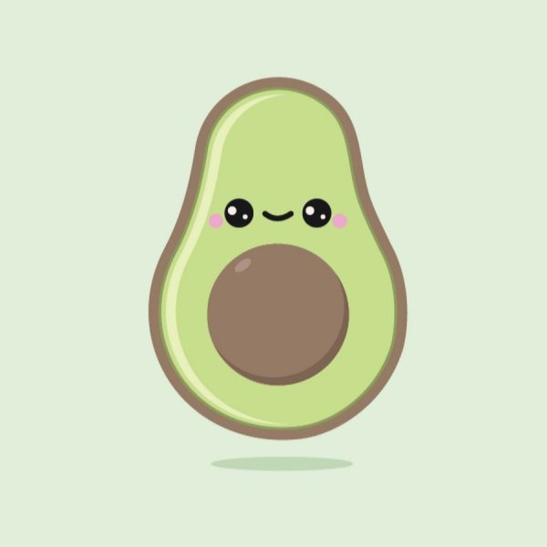 Авокадо с милыми глазками