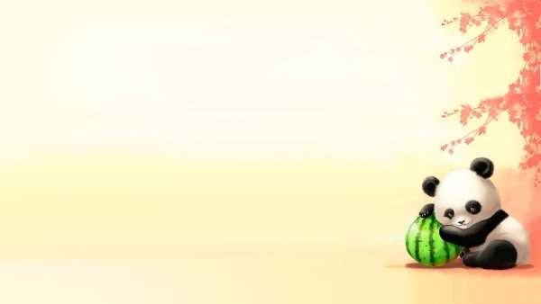 Обои на рабочий стол Панда