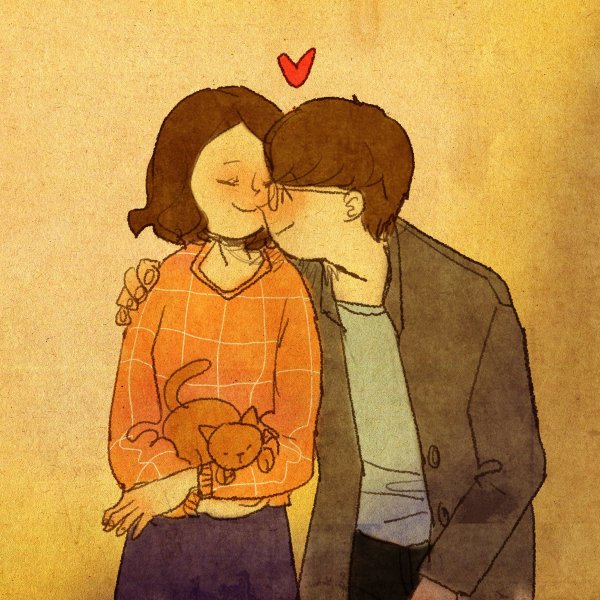 Нежная любовь Стикеры