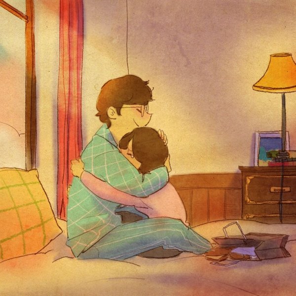 Милые и уютные семейные иллюстрации