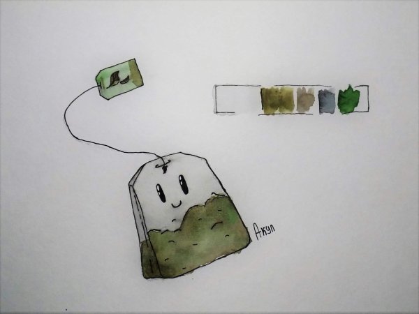 Милые чайные пакетики