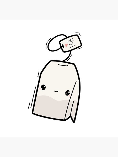 Чайный пакетик раскраска