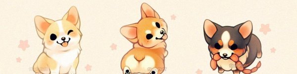Корги аниме Чиби