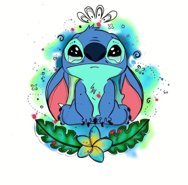 Термонаклейка Стич