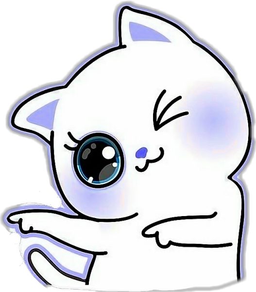 Милые котики вектор