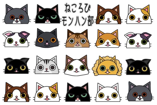 Нарисовать мордочку котика