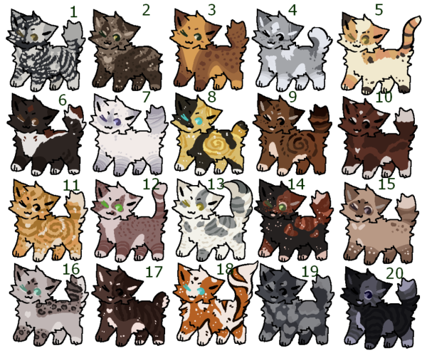 GRAYPILLOW коты Воители