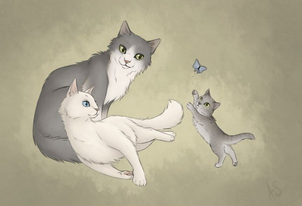 Коты Воители Яролика и Воробей