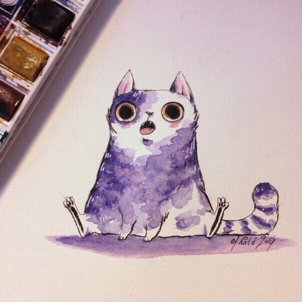 Котиркти для скейчбука