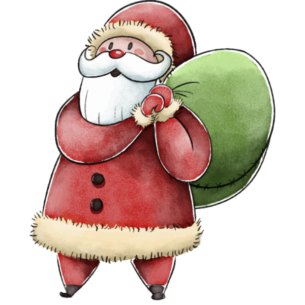 Мешок для подарков "дед Мороз"