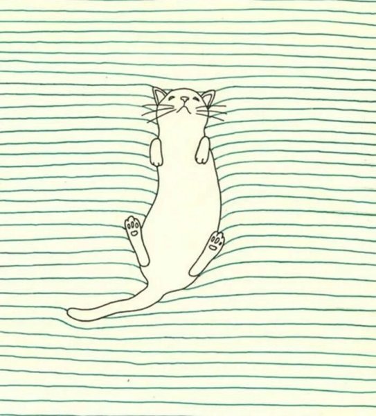 Рисунки для срисовки в линейку