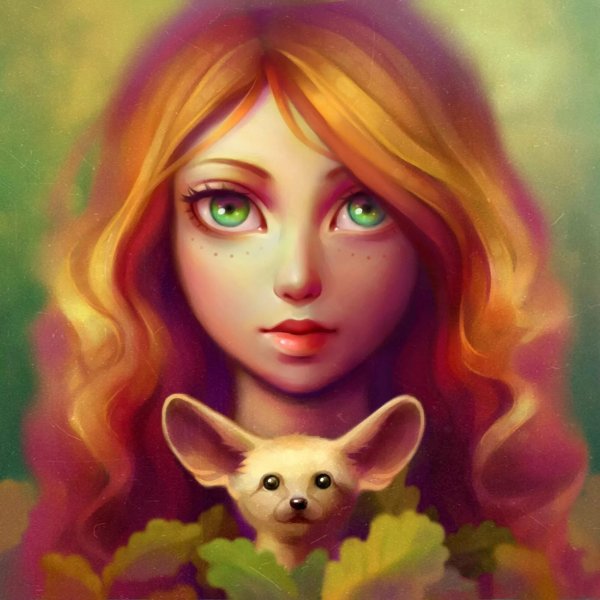 Рыжие мультяшные девочки