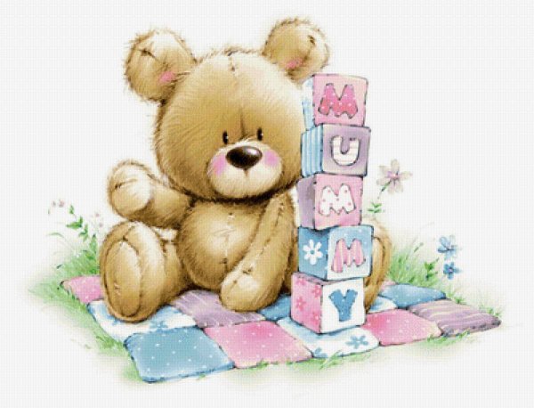 Картинки Марины Федотовой мишки