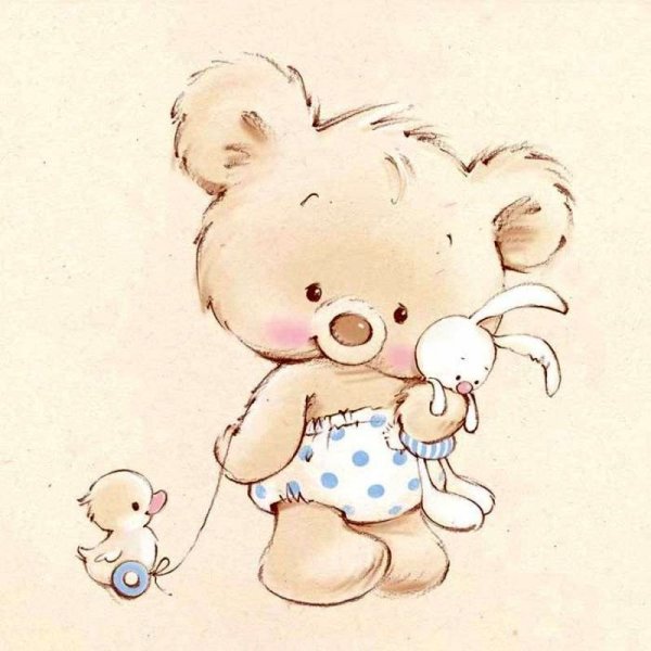 Иллюстрации Марины Федотовой мишки