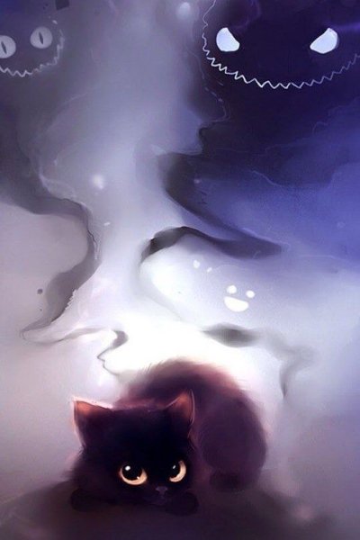 Кот Пушин плачет