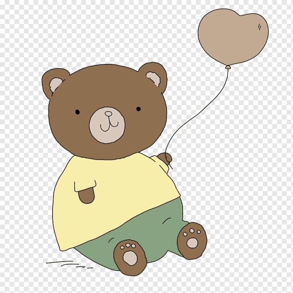 Милый Медвежонок мультяшный