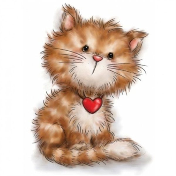 Котенок иллюстрация