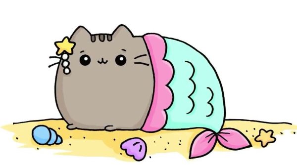 Пушин Кэт Русалка