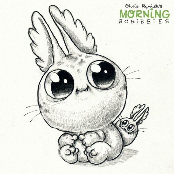 Morning Scribbles монстрики цветные