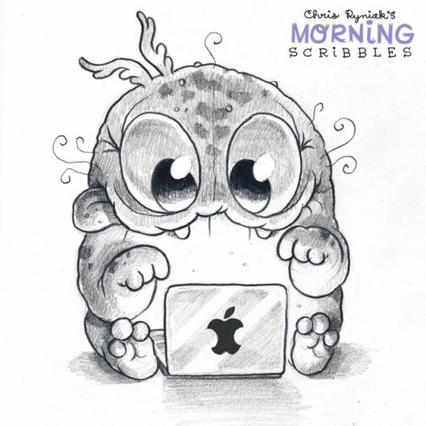 Милые монстрики для срисовки