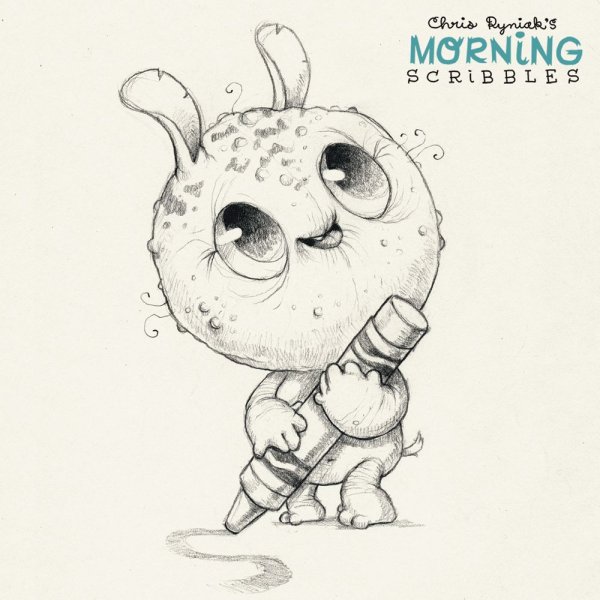 Милые монстрики для срисовки