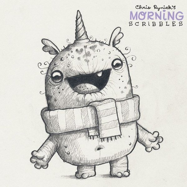 Милые новогодние монстрики