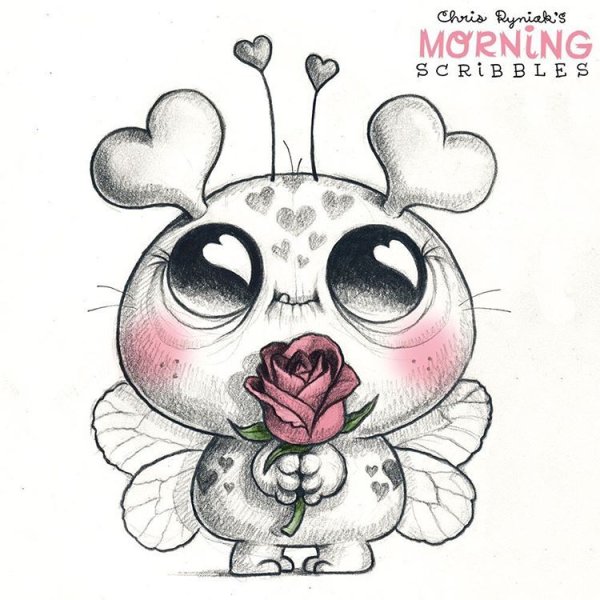 Милые монстрики для срисовки