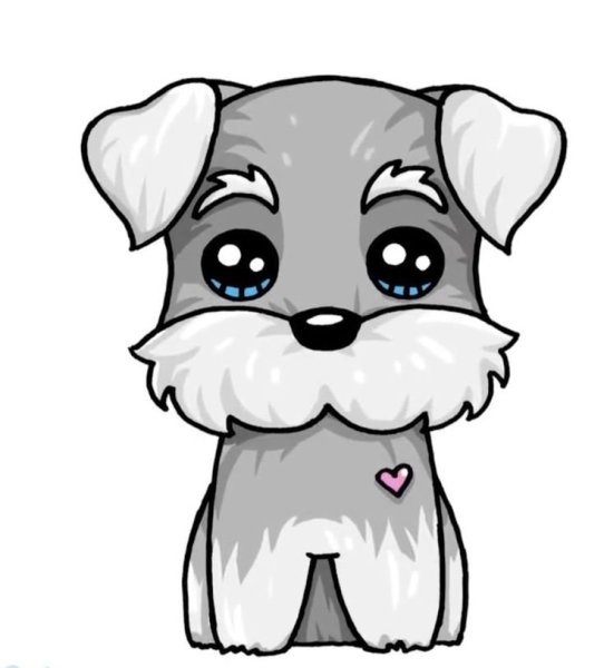 Мультяшные морды собак