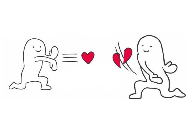 Две половинки авокадо