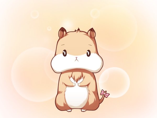 Хомяк для срисовки