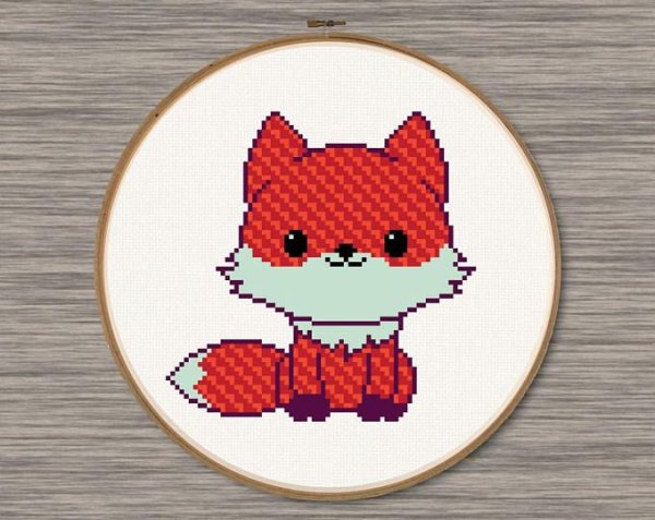 Вышивка крестом милые