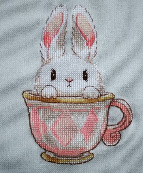 Мария Бровко вышивка кролики