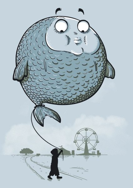 Милые рыбы арт