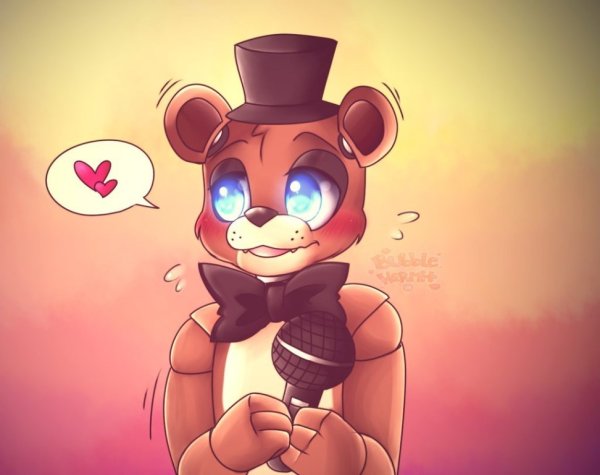 ФНАФ той Фредди арт