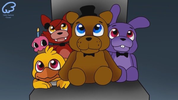 ФНАФ игрушки для срисовки