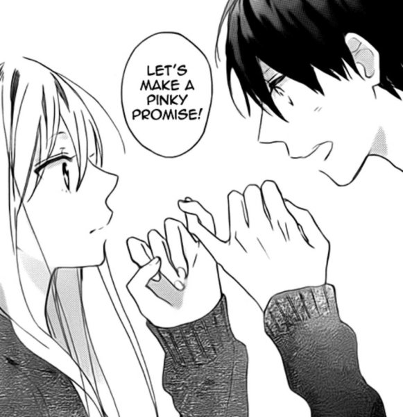 Аниме пара ссорится