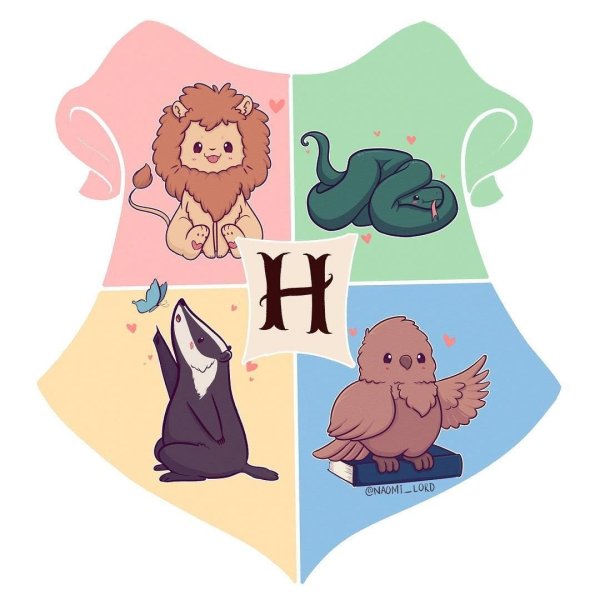 Гарри Поттер факультеты арт