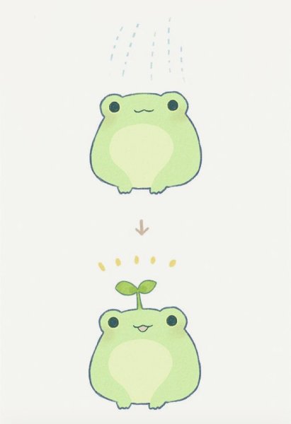 Милые рисуночки лягушек