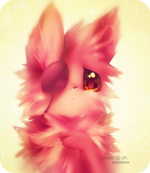 Фокси арт милый