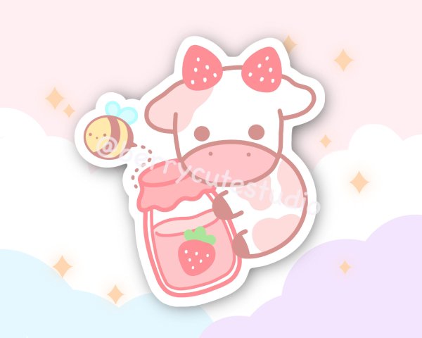 Клубничная корова