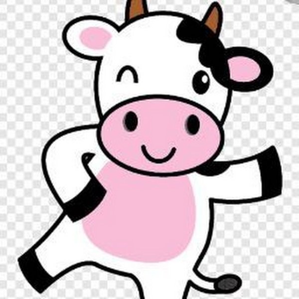 Милые коровки для срисовки