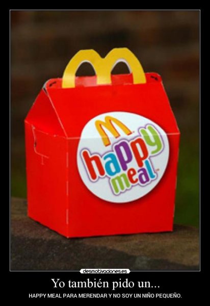 Макдональдс Хэппи мил коробка