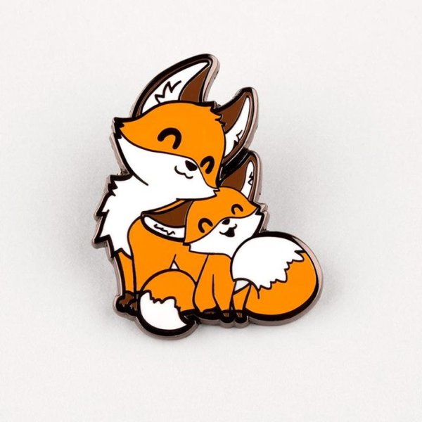 Милые мультяшные лисята