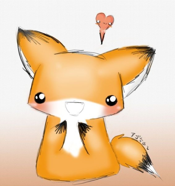 Чиби Лисенок