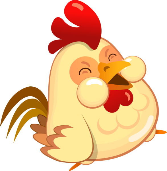 Курица стилизация