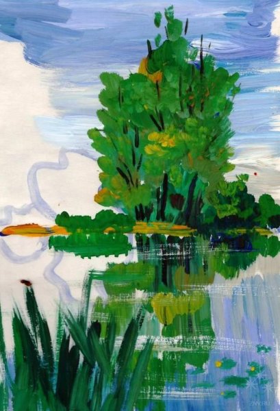 Нарисовать милый сердцу уголок