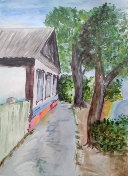 Пейзаж рисунок