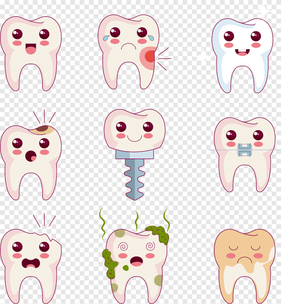 Зуб мультяшный